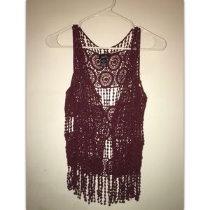 Crochet vest